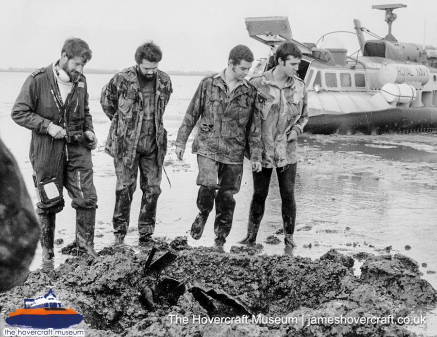 SRN6 with the Royal Navy -  (credit: The Hovercraft Museum Trust).